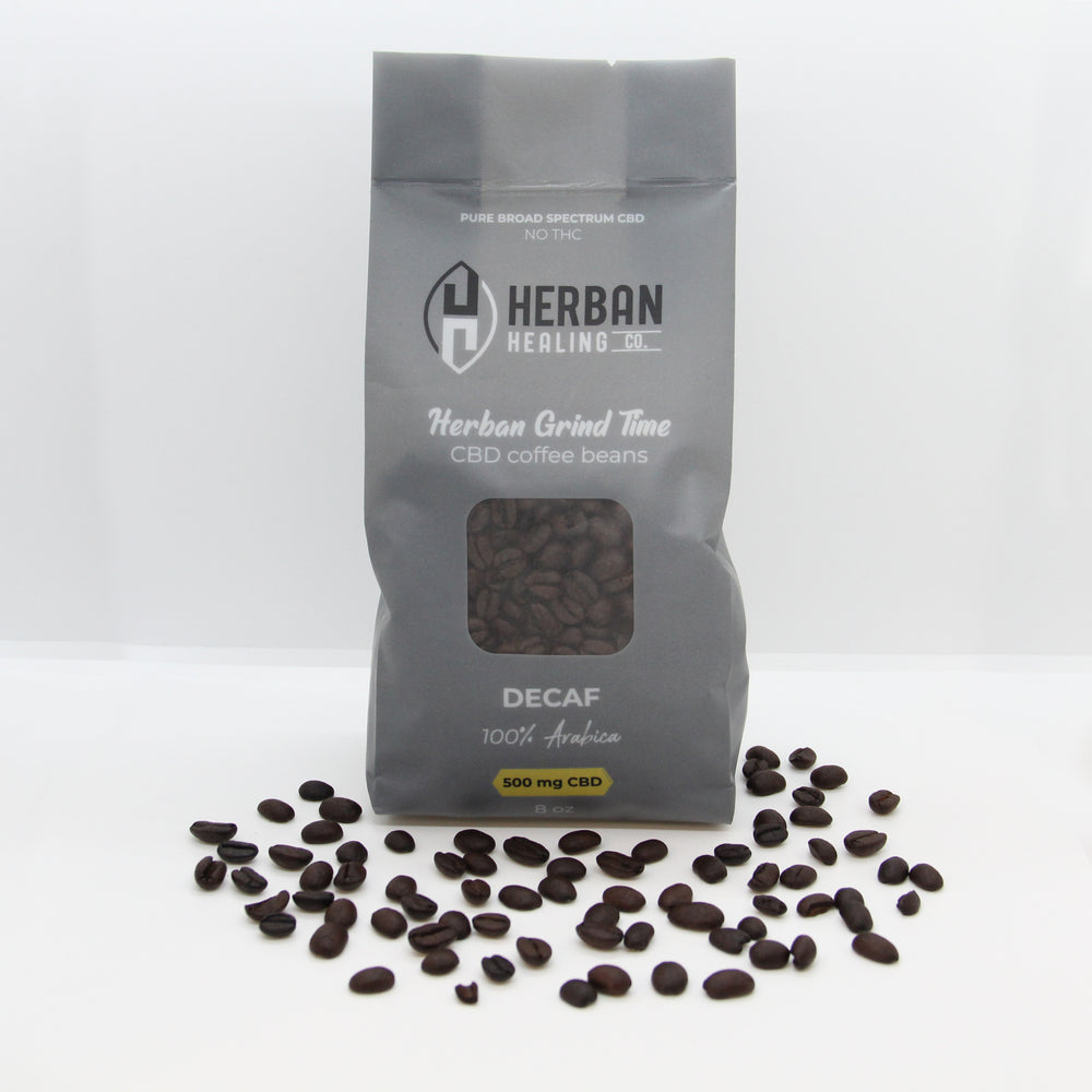Herban Grind Time Coffee Beans - Decaf