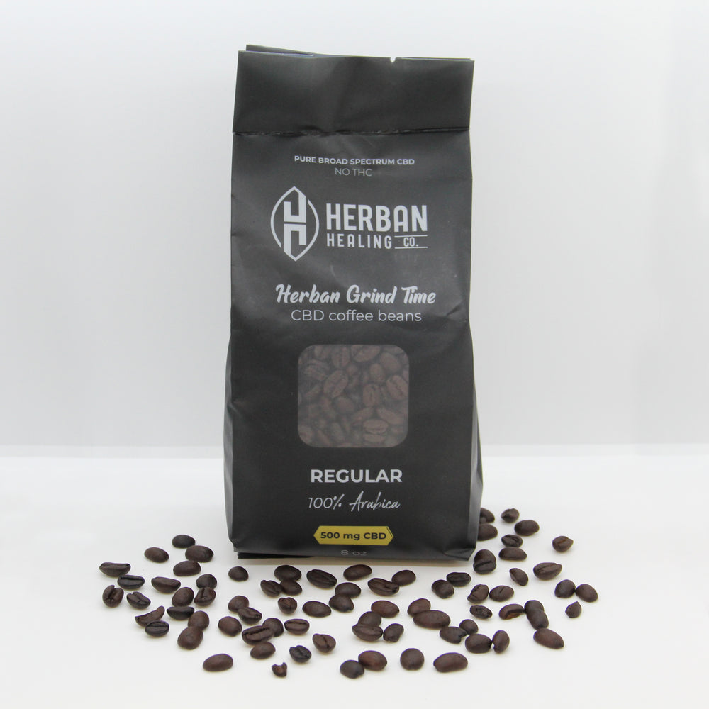 Herban Grind Time Coffee Beans - Regular
